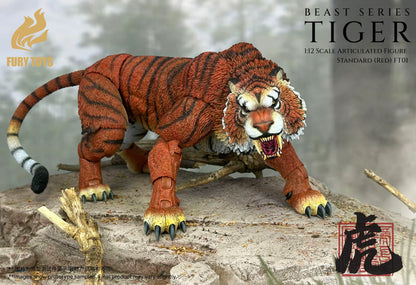 (Pre-Order) FURY TOYS Beast Series Maya Temple Tiger Ember Fang and Frost Claw FT01/02/03 and 04
