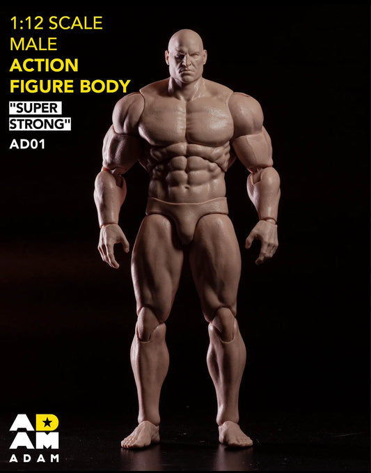 ADAM super strong 1/12 male body action figure AD01 (In Stock)