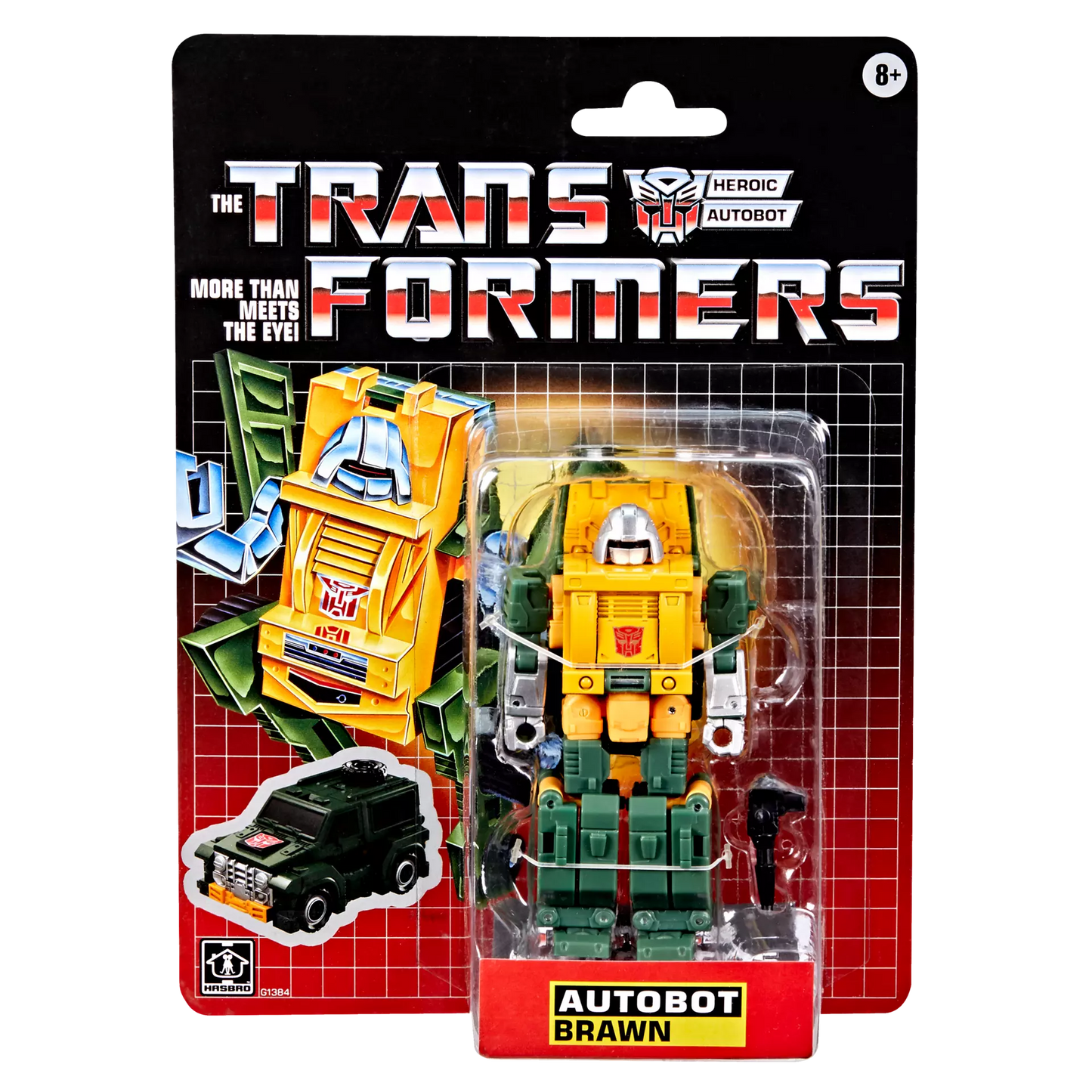 Hasbro Transformers Retro G1 Autobot Brawn