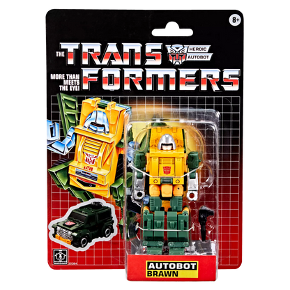 Hasbro Transformers Retro G1 Autobot Brawn