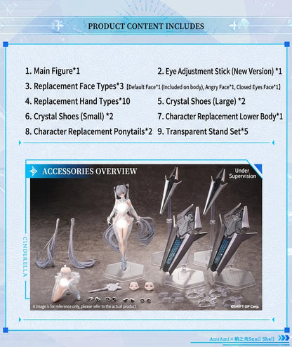 (Pre-Order) Snail shell Goddess of Victory 1/12 Cinderella Nikke aciton figure