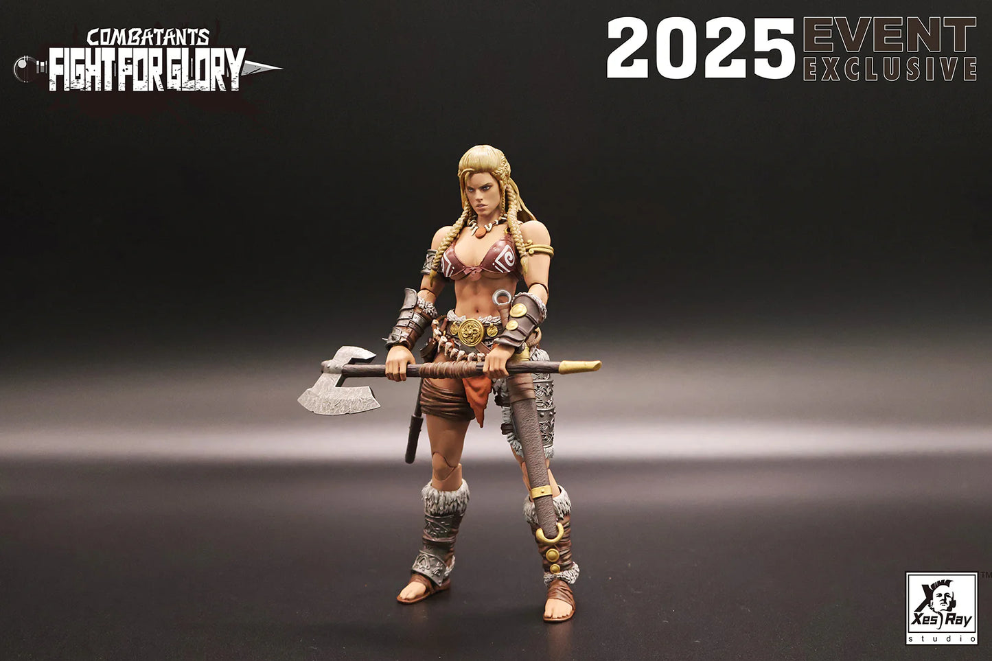 (Pre-Order) Xesray Studio Combatants Fight for Glory Gold Hildr action figure