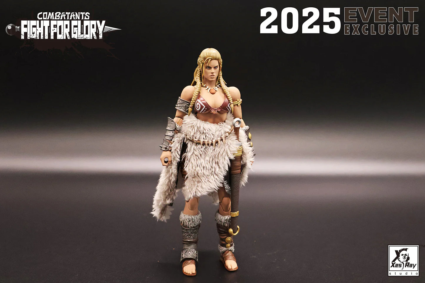 (Pre-Order) Xesray Studio Combatants Fight for Glory Gold Hildr action figure