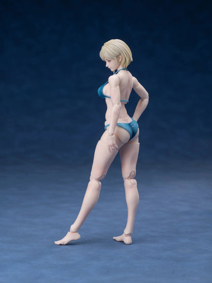 (Pre-Order) Romankey 1/12 Mia UMS004 female body action figure Unpainted and Ex Painted