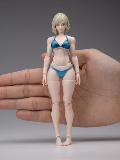 (Pre-Order) Romankey 1/12 Mia UMS004 female body action figure Unpainted and Ex Painted