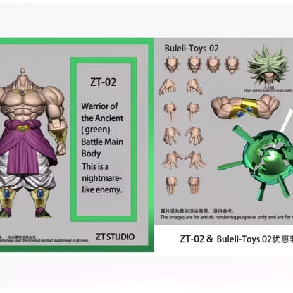 ZT Stuido Dragon Ball SHF Broly ZT02 (unboxing checked)