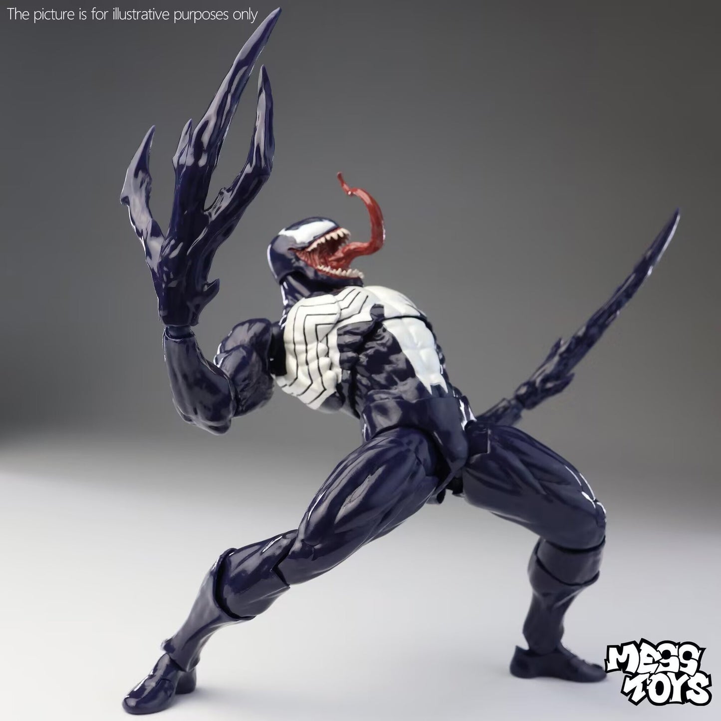 Messtoys Venom Deadly Neighbor 1/12 scale action figure