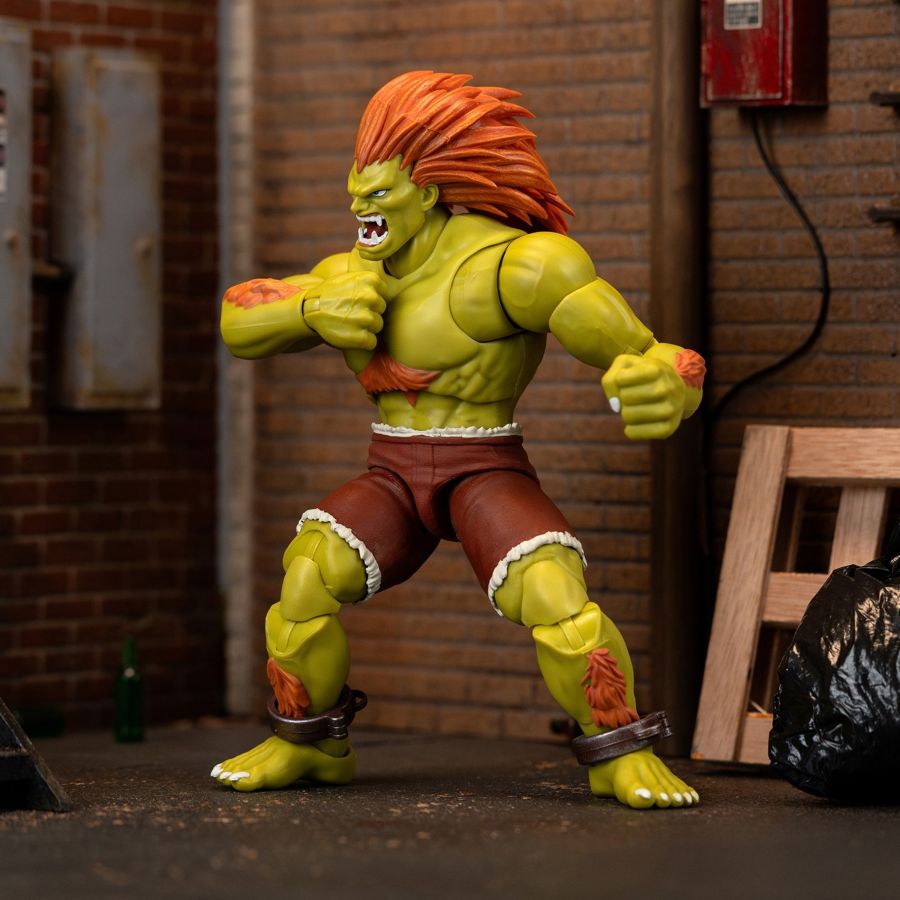 Jada Street Fighter II Blanka 6 Inch Figure (In Stock)