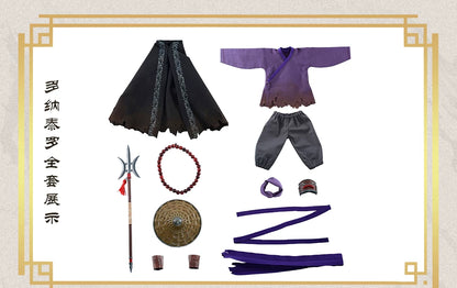 Custom 1/12 Clothing Accessories for LINGJIHUN TMNT Figures