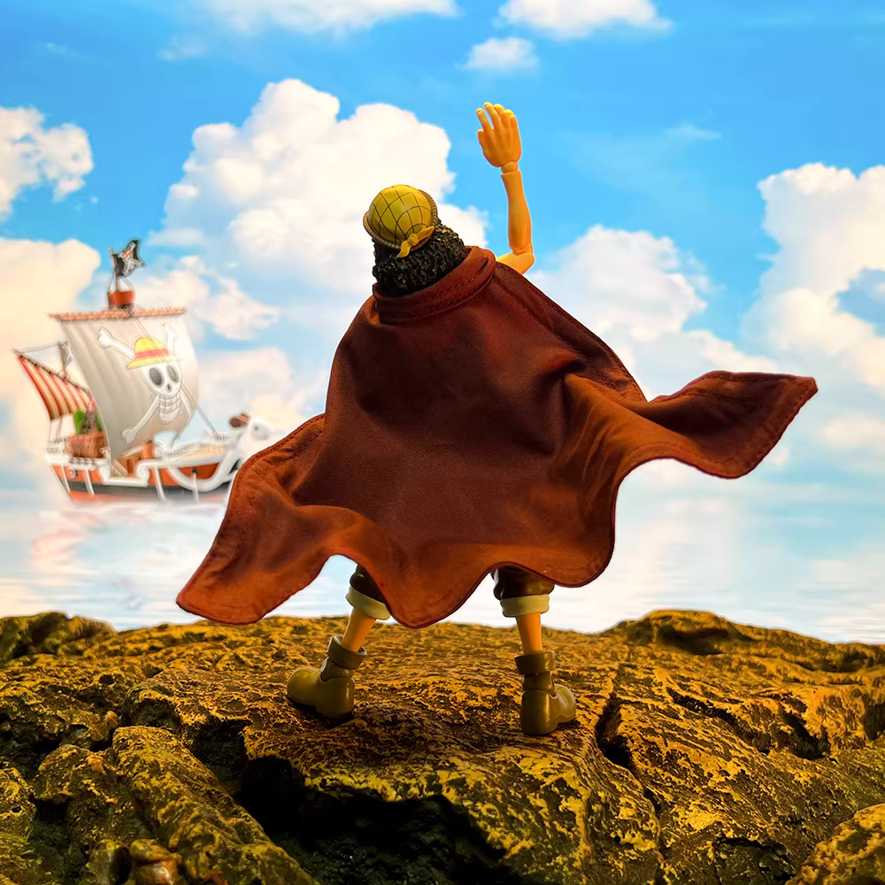 Custom 1/12 Clothing Cloak for S.H.Figuarts Usopp
