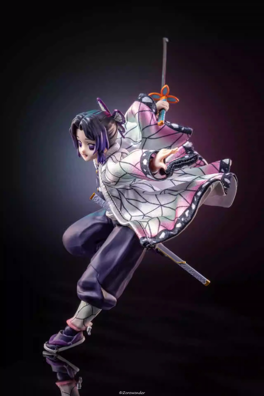 Custom 1/12 Clothing Accessories Clothes for Buzzmod S.H.Figuarts Demon Slayer Shinobu Kocho