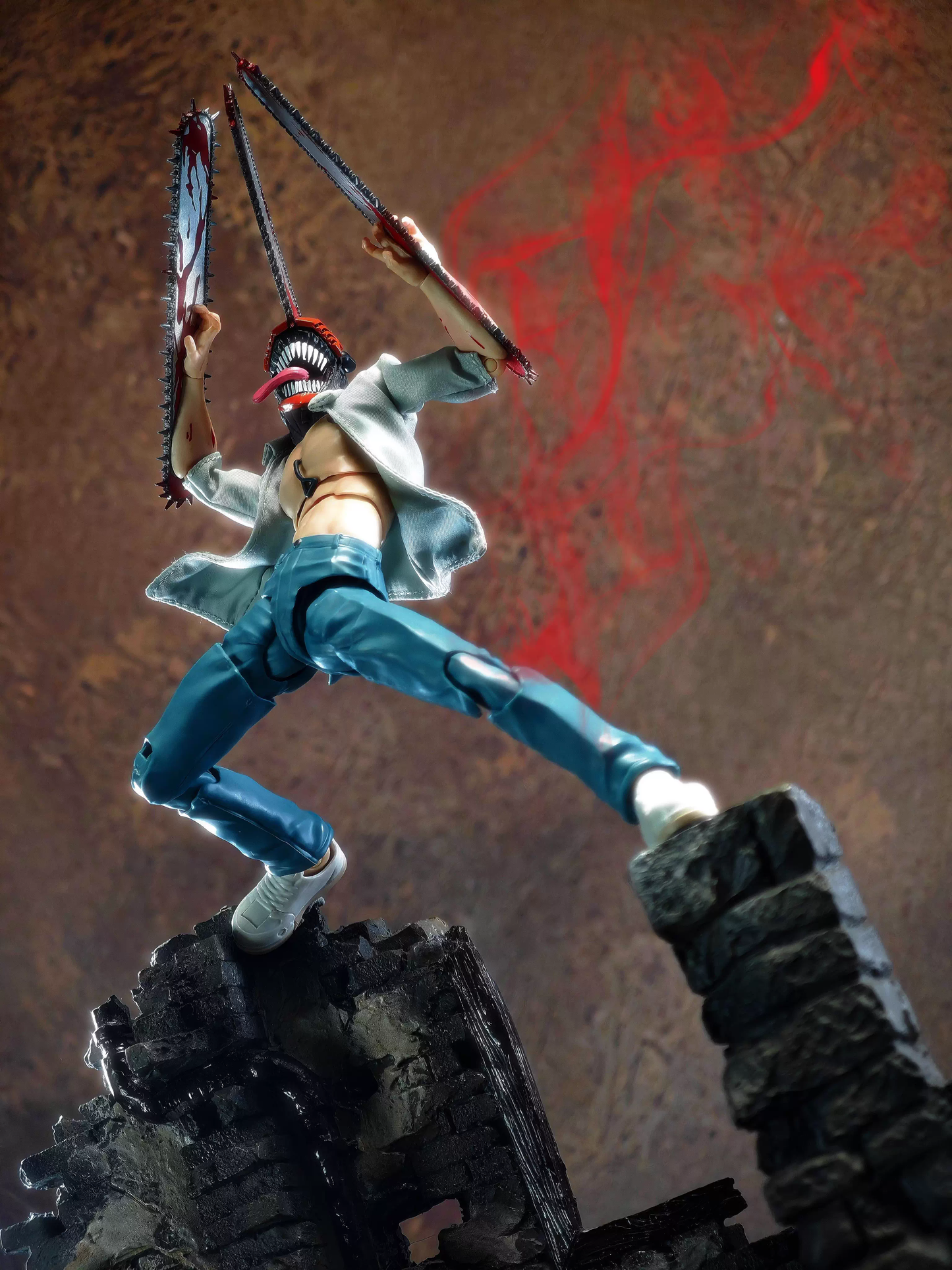 Custom 1/12 Clothing Scarf for S.H.Figuarts Denji (Chainsaw Man)
