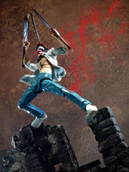 Custom 1/12 Clothing Scarf for S.H.Figuarts Denji (Chainsaw Man)