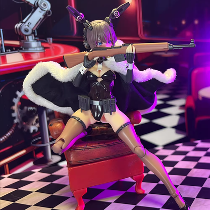 Custom 1/12 Clothing Cloak for Snail Shell Armored Bunny Girl Anneliese