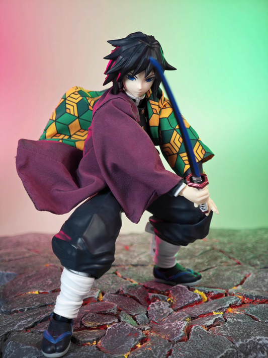 Custom 1/12 Clothing Accessories for SHF Giyu Tomioka