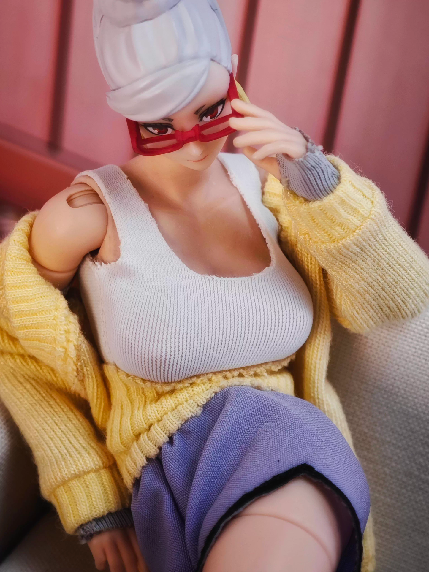 Custom 1/12 Clothing Accessories Clothes for Crazy Figure Dandadan Seiko