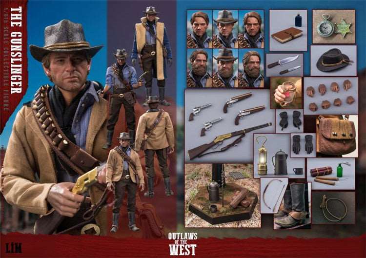 (Pre-Order) LIM TOYS Red Dead Redemption Arthur with 2 Heads