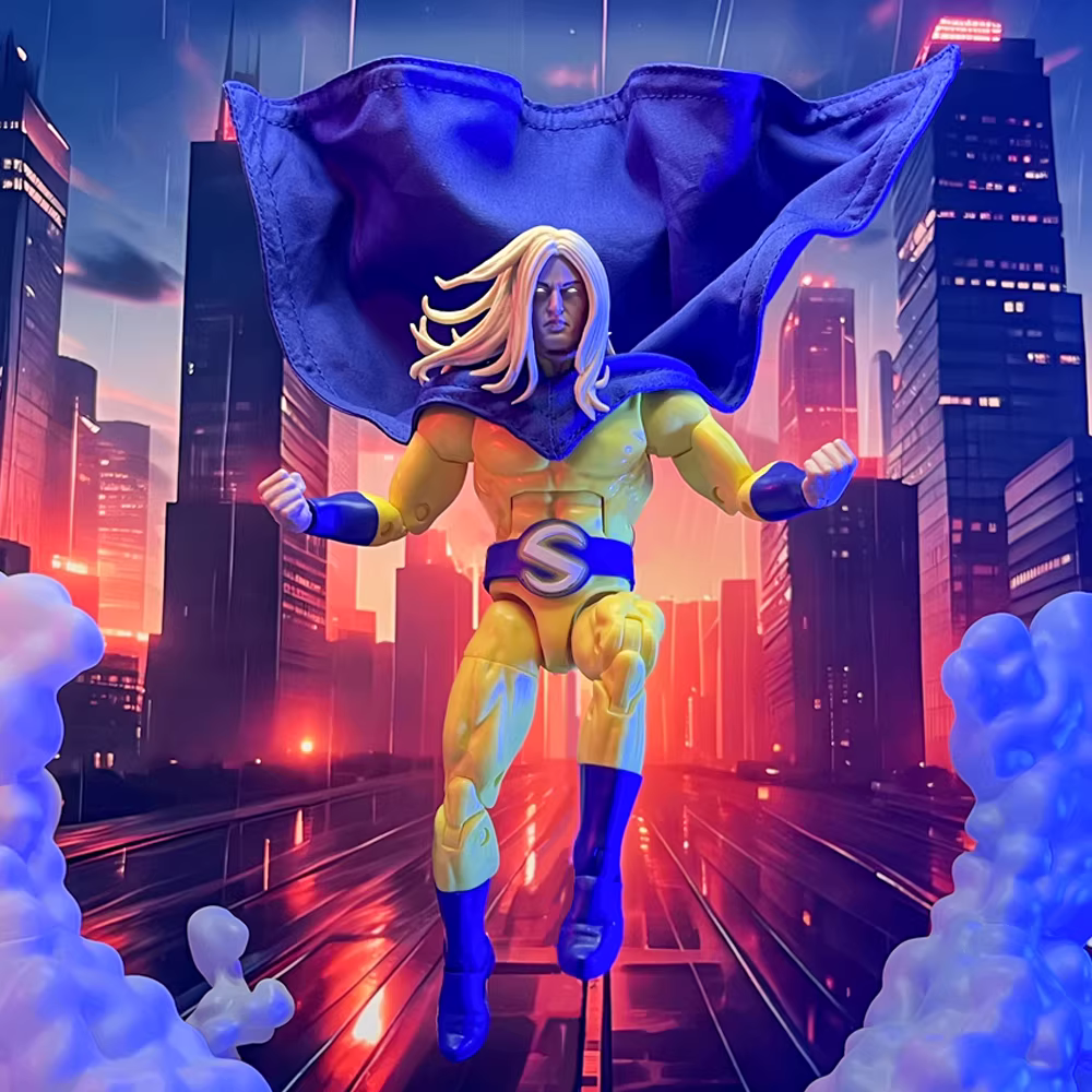 Custom 1/12 Clothing Cloack Cape for Marvel Legends Sentry | NZ ...