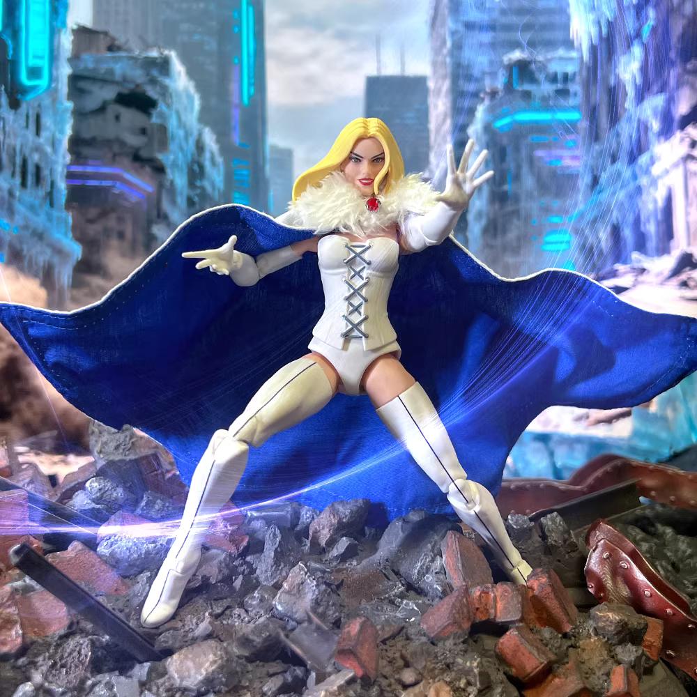 Custom 1/12 Clothing forMarvel Legends Emma Frost (White Queen)