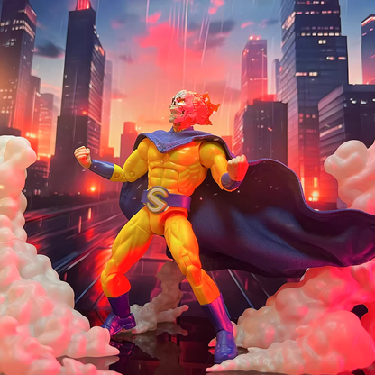 Custom 1/12 Clothing Cloack Cape for Marvel Legends Sentry