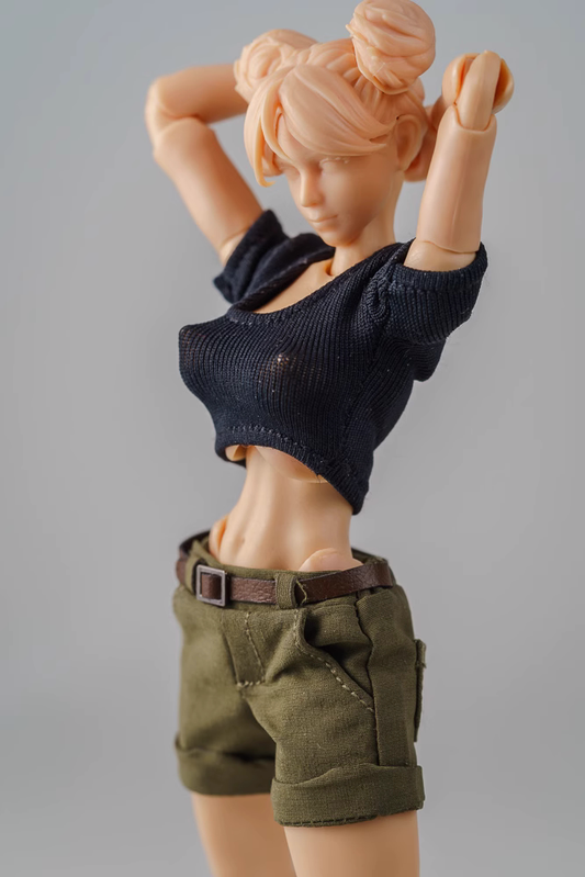 Top and Shorts for 1/12 6 inch figure