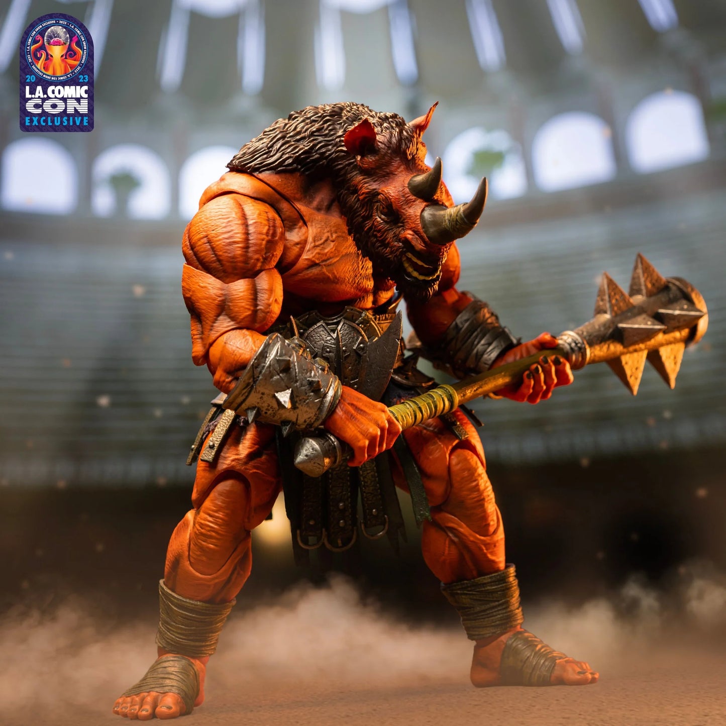 Xesray LACC Exclusive Big Horn Red Rhino 9 inches action figure (In Stock)