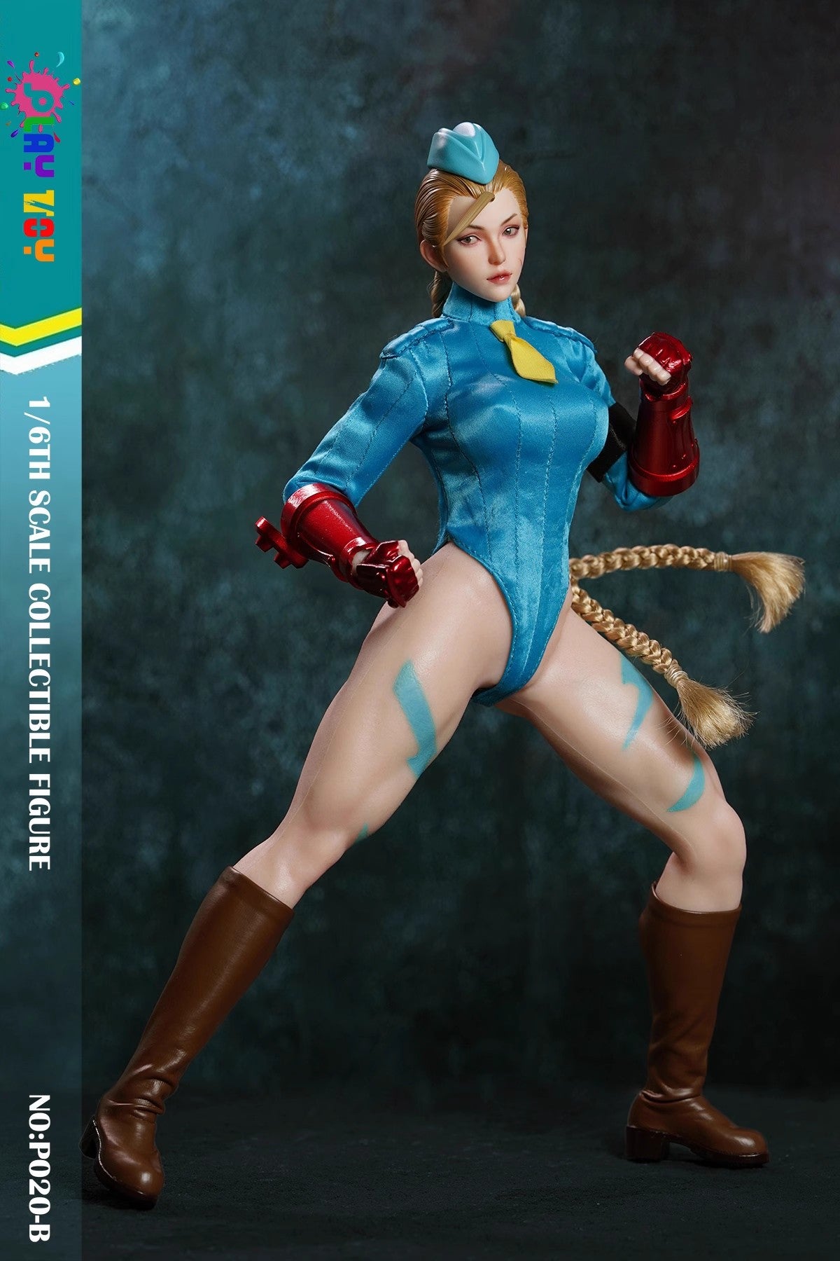 (Pre-Order) PLAY TOY 1/6 Goddess of Fighting P020-B Street Fighter Seamless Figure