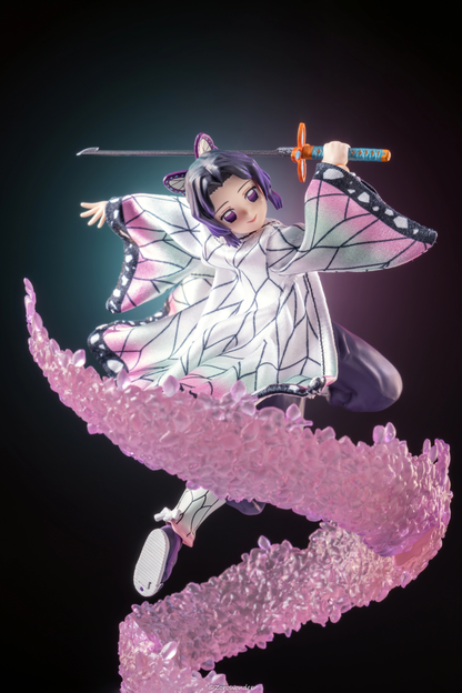 Custom 1/12 Clothing Accessories Clothes for Buzzmod S.H.Figuarts Demon Slayer Shinobu Kocho