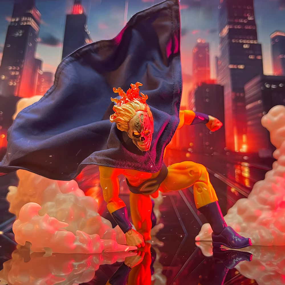 Custom 1/12 Clothing Cloack Cape for Marvel Legends Sentry