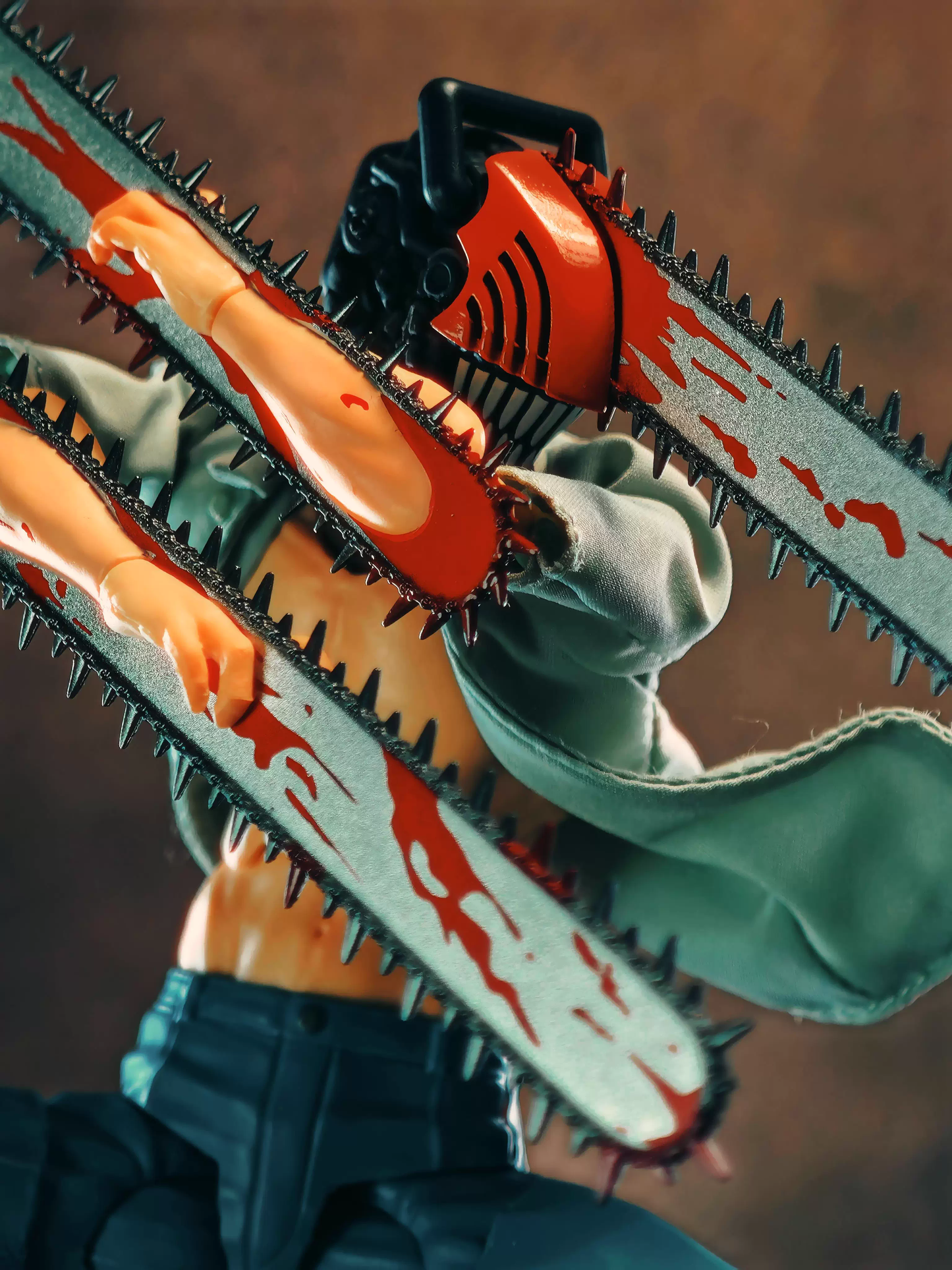 Custom 1/12 Clothing Scarf for S.H.Figuarts Denji (Chainsaw Man)