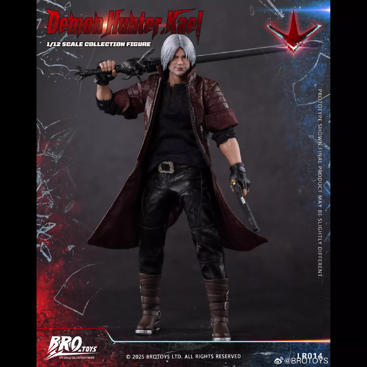 (Pre-Order) BroToys Demon Hunter Kael 1/12 Scale Action Figure