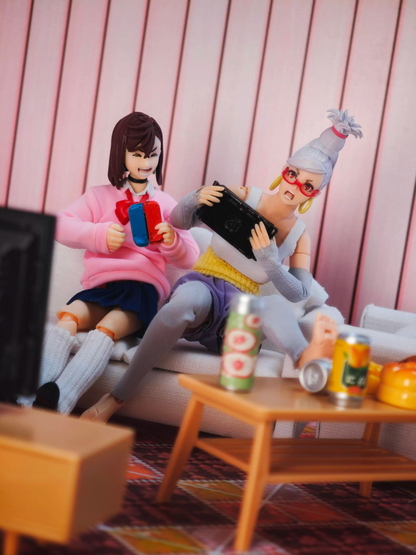 Custom 1/12 Clothing Accessories Clothes for Crazy Figure Dandadan Seiko