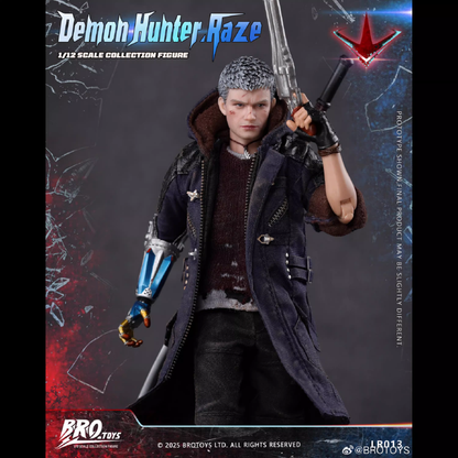 (Pre-Order) BroToys Demon Hunter Raze 1/12 Scale Action Figure