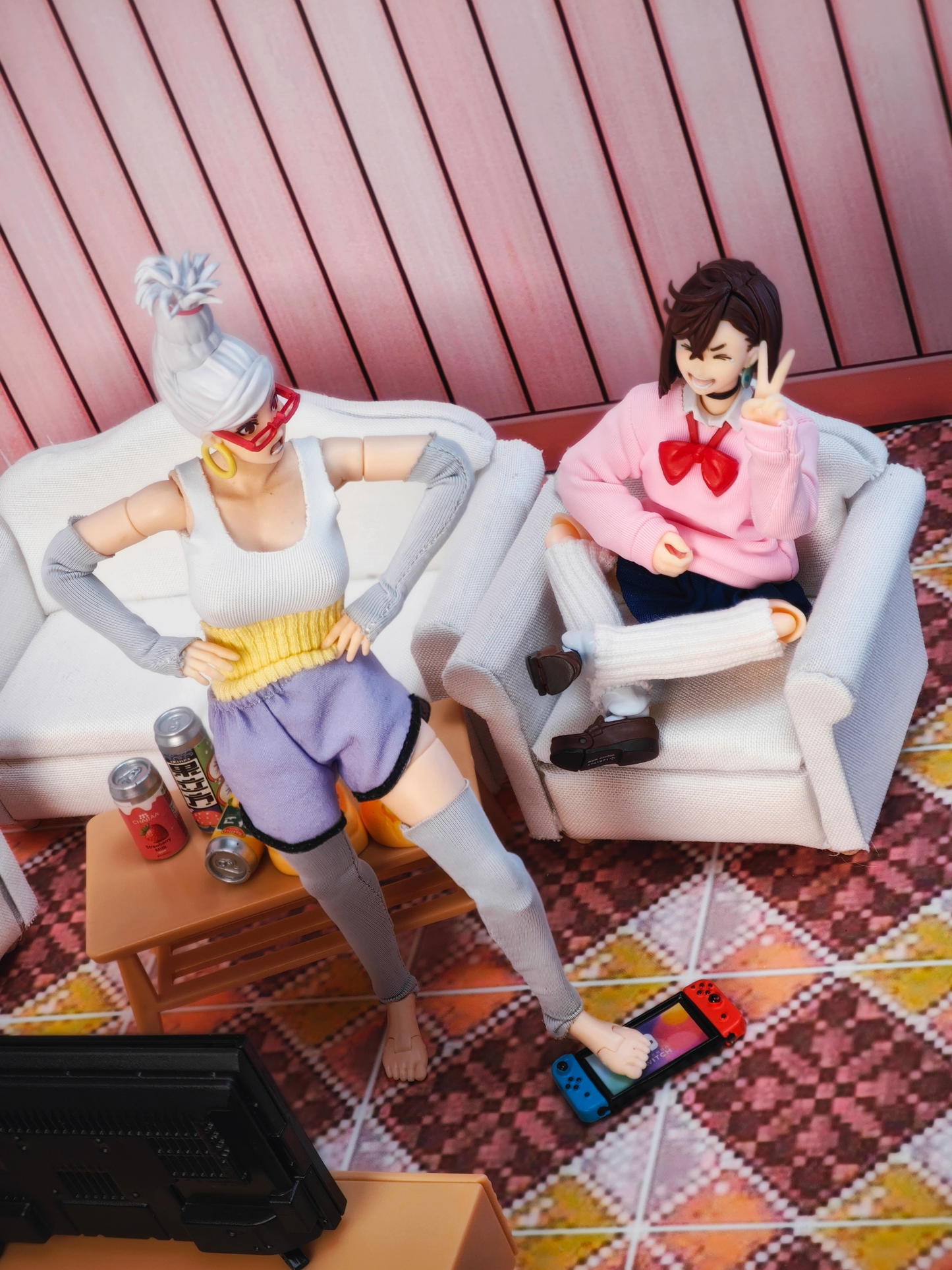Custom 1/12 Clothing Accessories Clothes for Crazy Figure Dandadan Seiko