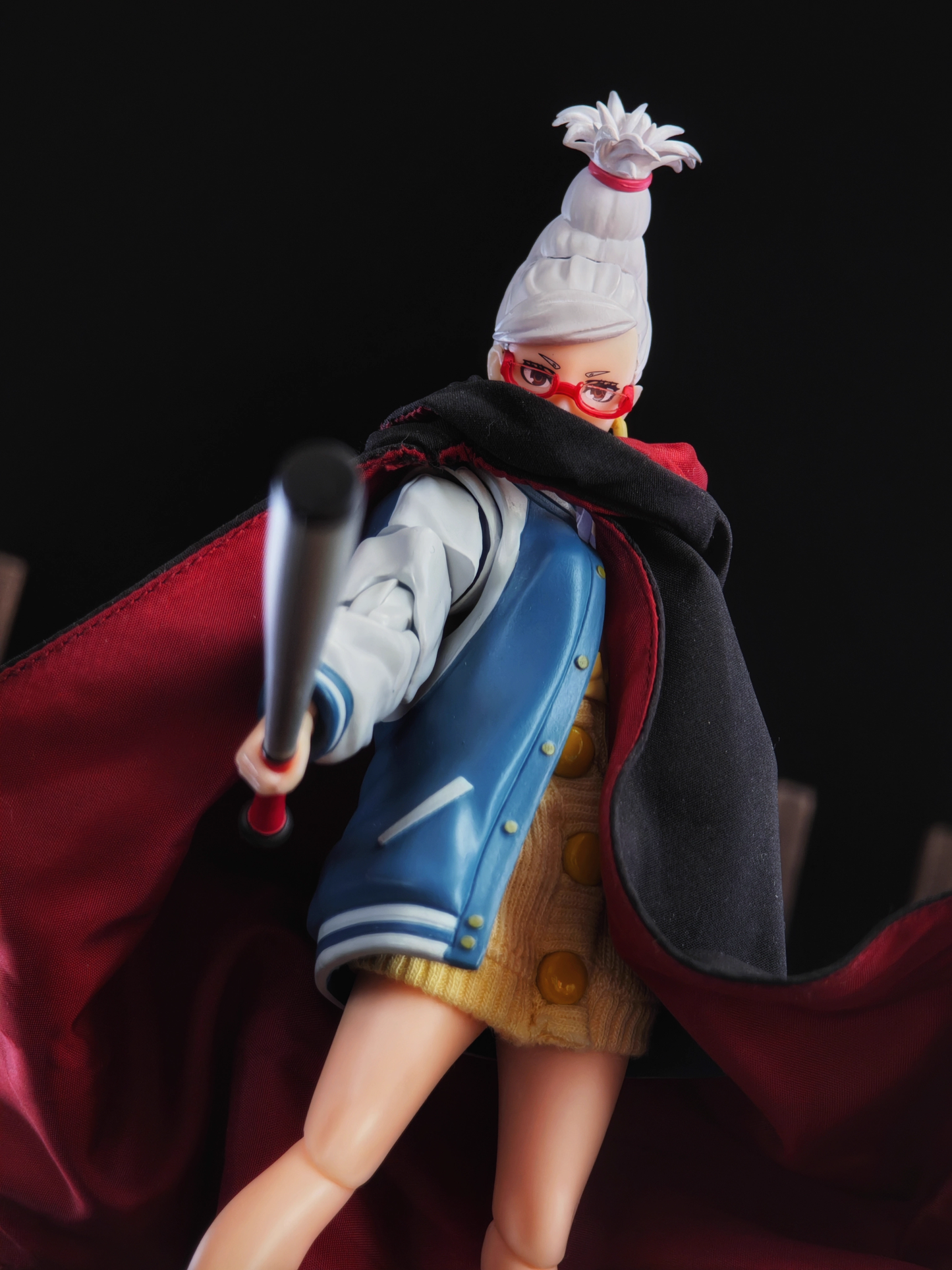 Custom 1/12 Clothing Accessories Cape and Skirt for S.H.Figuarts Dandadan Seiko