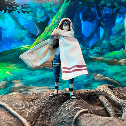 Custom 1/12 Clothing Naruto Team Cloak for SHF Naruto Hinata and Sakura