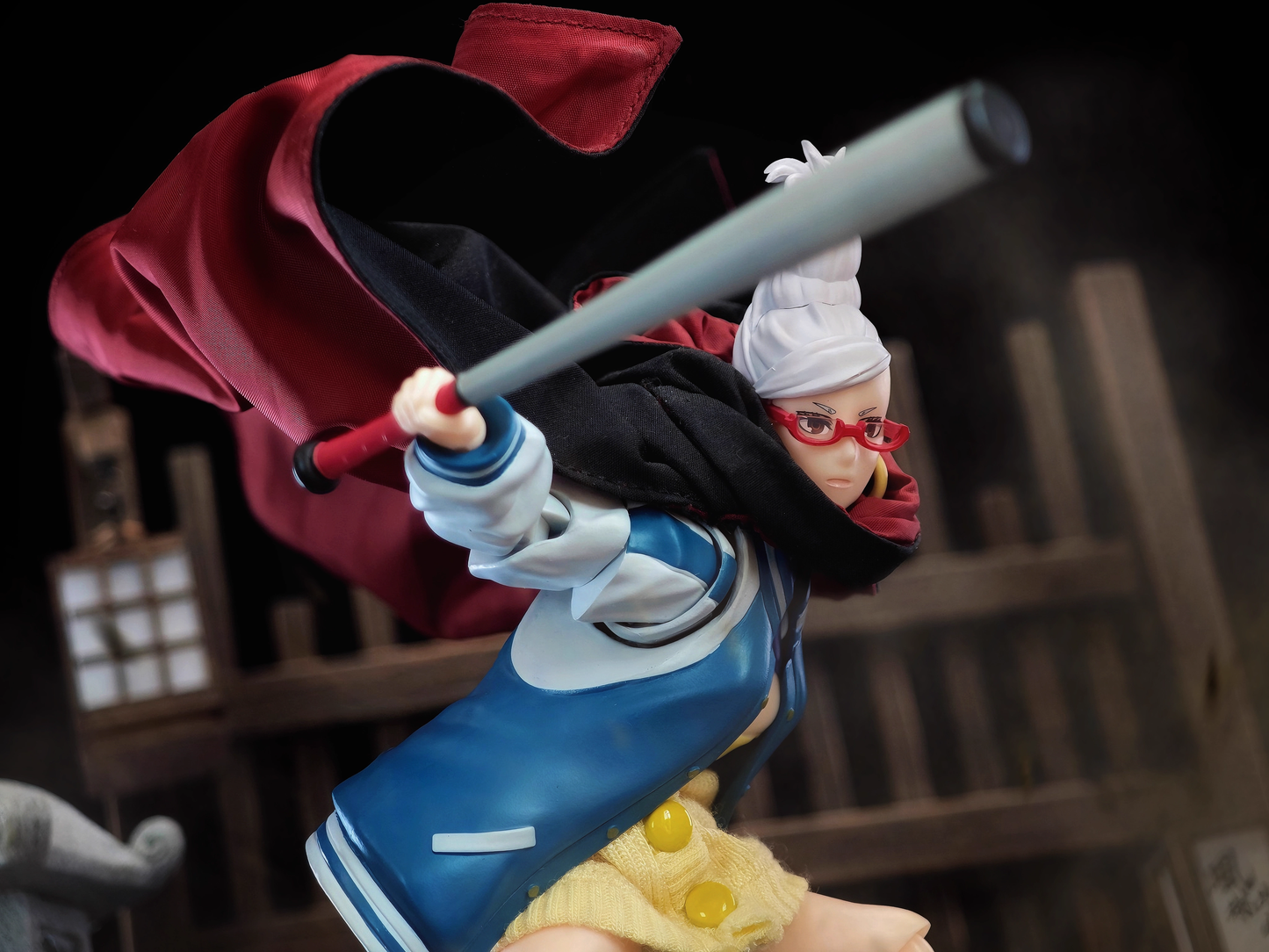 Custom 1/12 Clothing Accessories Cape and Skirt for S.H.Figuarts Dandadan Seiko