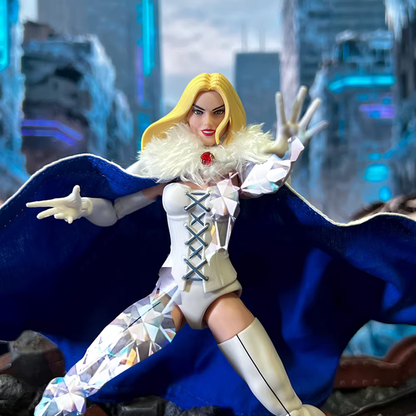 Custom 1/12 Clothing forMarvel Legends Emma Frost (White Queen)