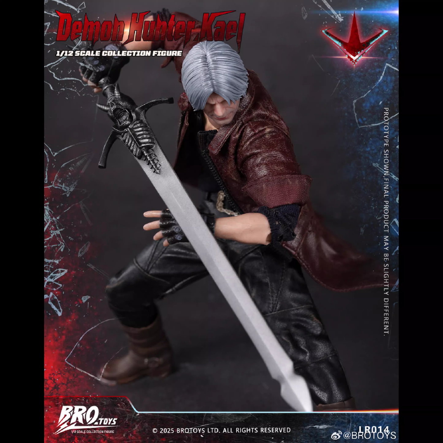 (Pre-Order) BroToys Demon Hunter Kael 1/12 Scale Action Figure