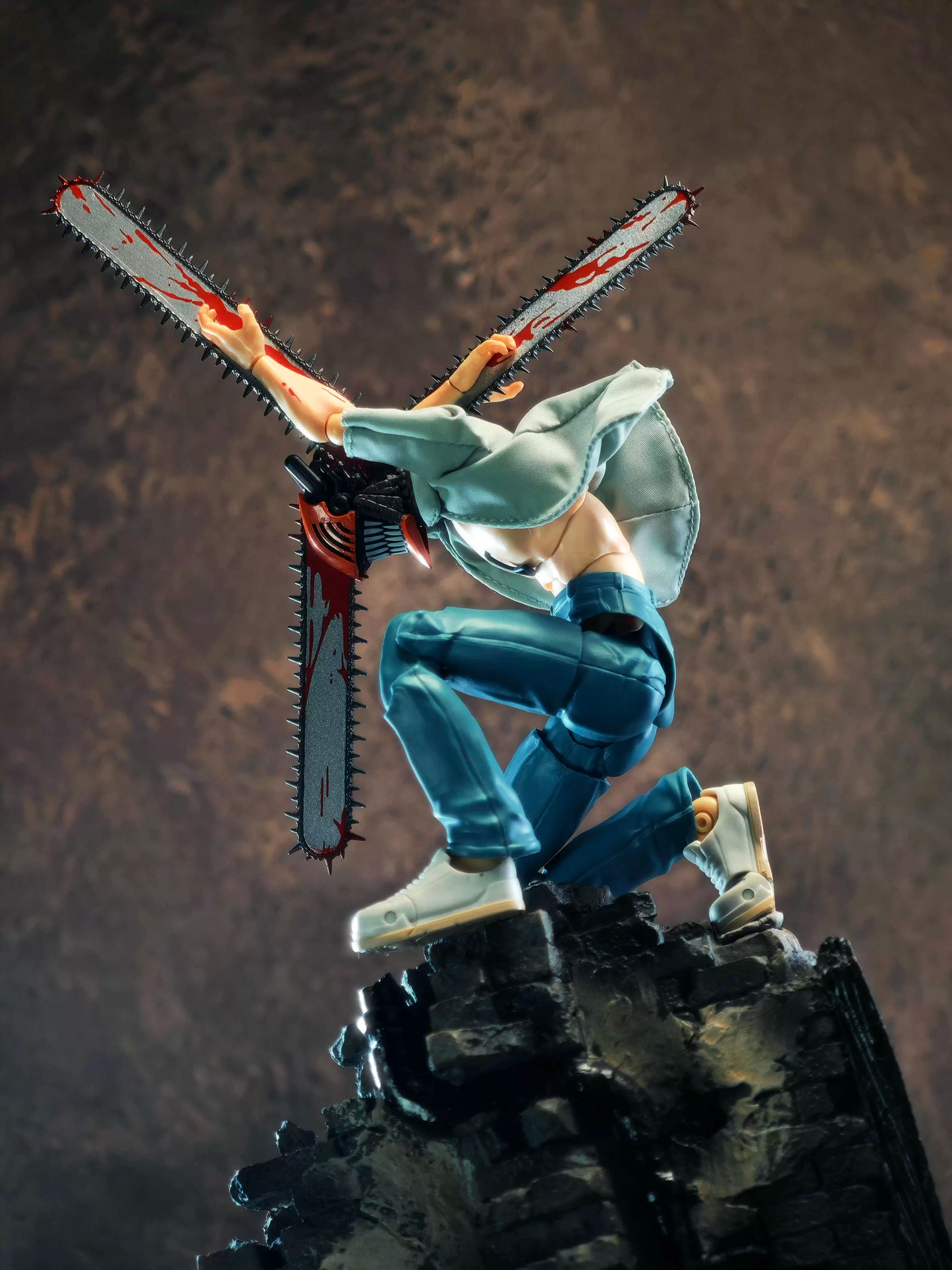 Custom 1/12 Clothing Scarf for S.H.Figuarts Denji (Chainsaw Man)