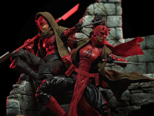 Custom 1/12 Clothing Accessories Cloth for Mafex / Marvel legions Daredevil