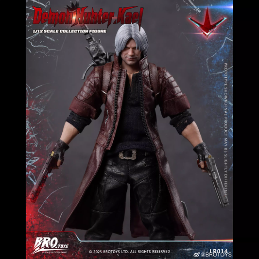 (Pre-Order) BroToys Demon Hunter Kael 1/12 Scale Action Figure