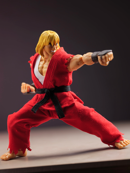 Custom 1/12 Clothing Accessories Clothes for Jada Storm Arena Ryu and Ken