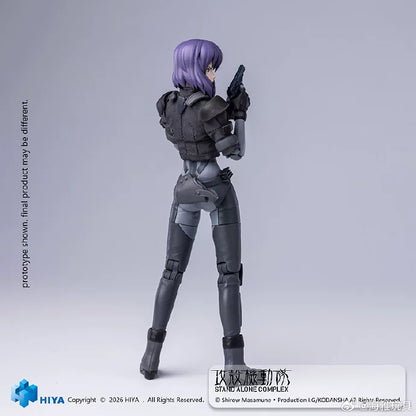 (Pre-Order) HIYA Exquisite Super Series 1/12 Scale 6 Inch GHOST IN THE SHELL Stand Alone Complex Kusanagi Motoko Battle Suit Version Action Figure
