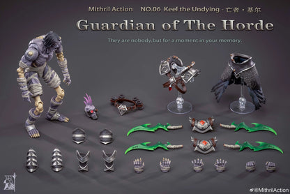 Mithril Action 1/10 NO.06 Guardian of the Horde Keel the Undying