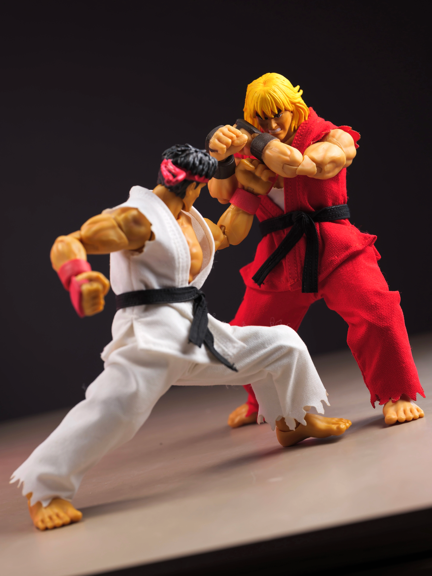 Custom 1/12 Clothing Accessories Clothes for Jada Storm Arena Ryu and Ken