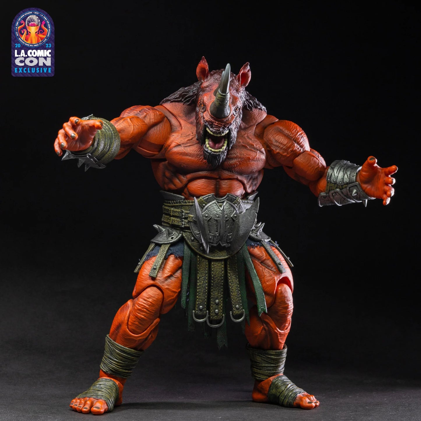 Xesray LACC Exclusive Big Horn Red Rhino 9 inches action figure (In Stock)