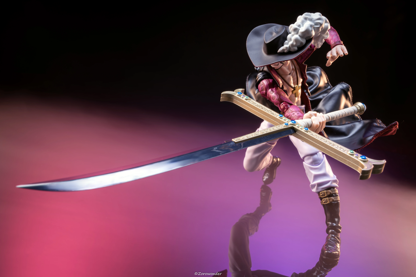 Custom 1/12 Clothing Scarf for S.H.Figuarts Dracule Mihawk