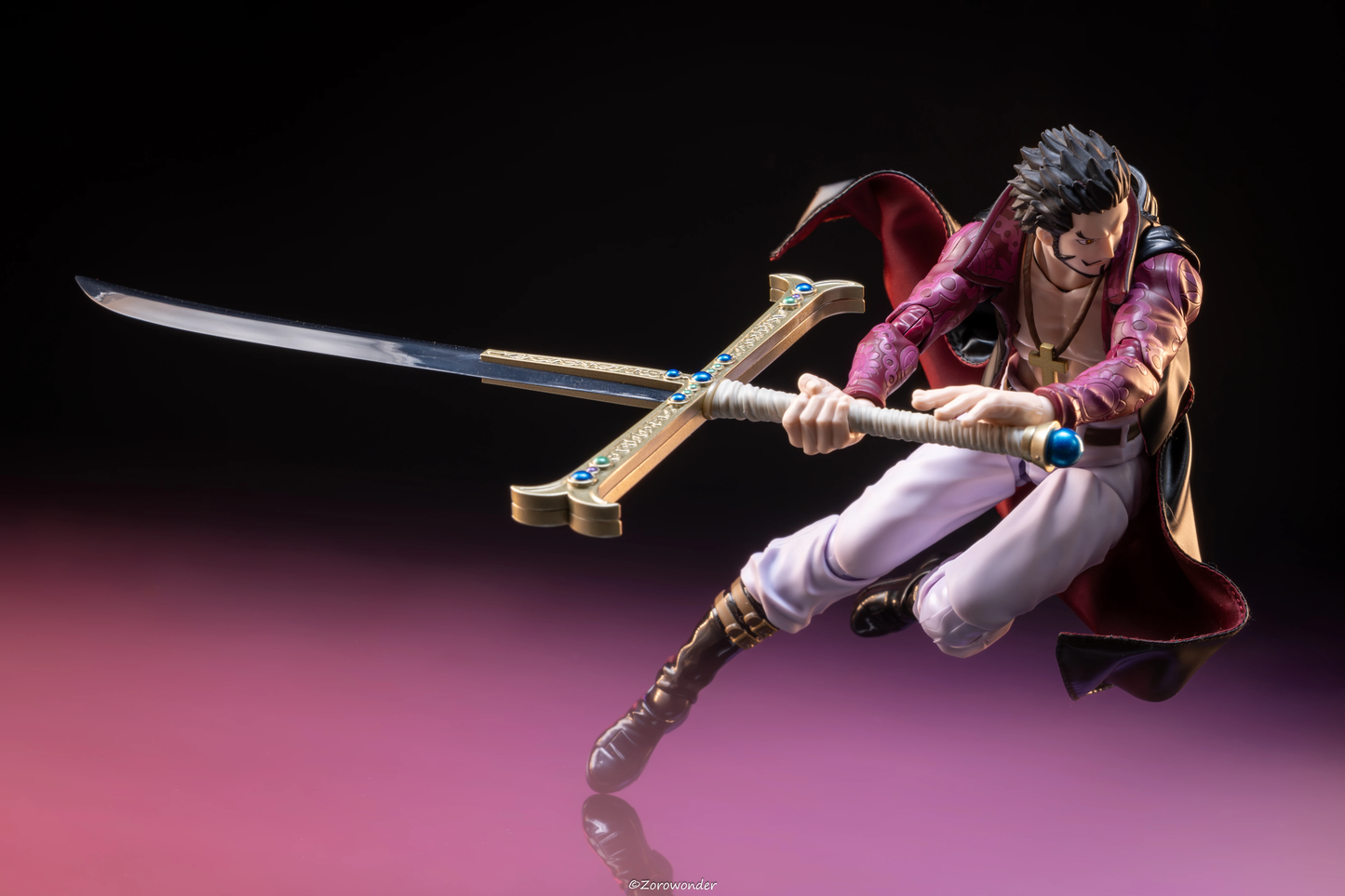 Custom 1/12 Clothing Scarf for S.H.Figuarts Dracule Mihawk