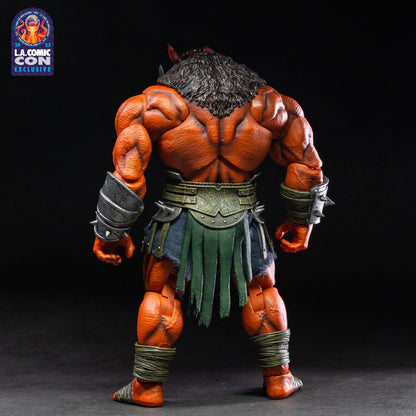 Xesray LACC Exclusive Big Horn Red Rhino 9 inches action figure (In Stock)